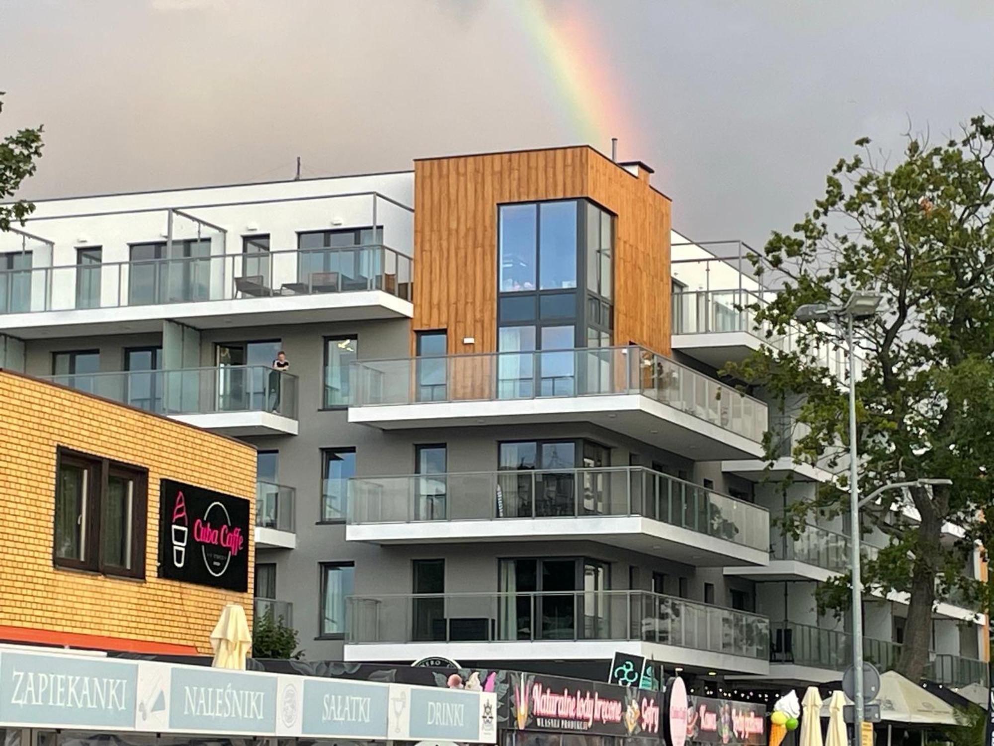 Portowy Boulevard Mrzeżyno Exterior foto